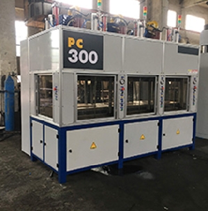 90T三聯(lián)母線排成型機（油壓形式）